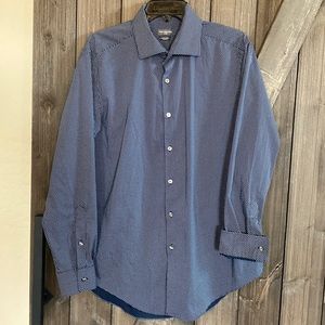 Mens Button Down Dress Shirt